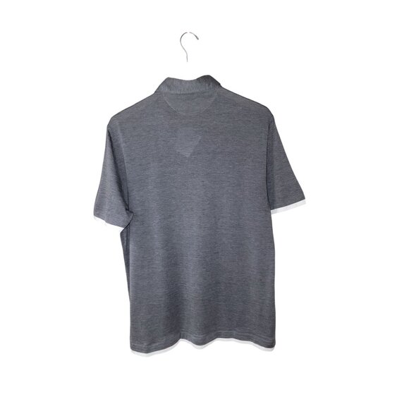 Brunello Cucinelli Layered-Effect Silk-Cotton Polo Shirt – Size 48 – NWT – Fall/ - Picture 2 of 11